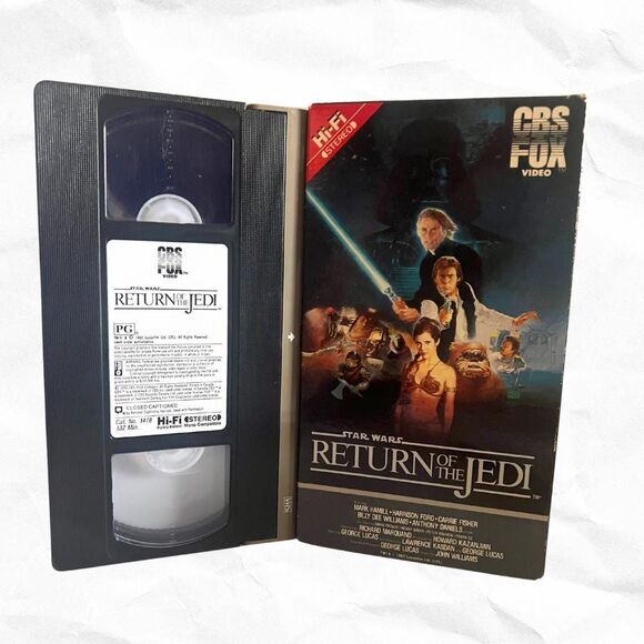 STAR WARS 1st Edition Return of the Jedi VHS 1983 Release | Collectible - Picture 2 of 3